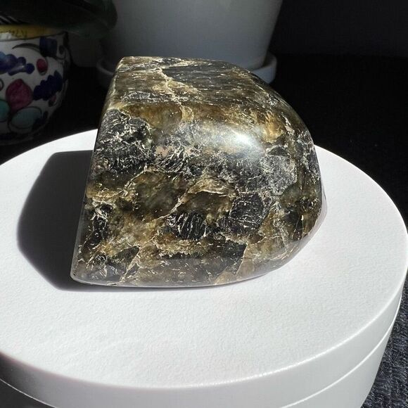 Labradorite Crystal Freeform Meditation‎ Stone Large (#3) - Picture 5 of 15